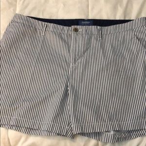 Old Navy Everyday Short - Blue Striped